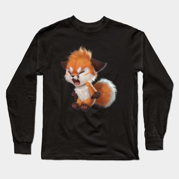 I Want Nuggies! Long Sleeve T-Shirt by silverfox5213